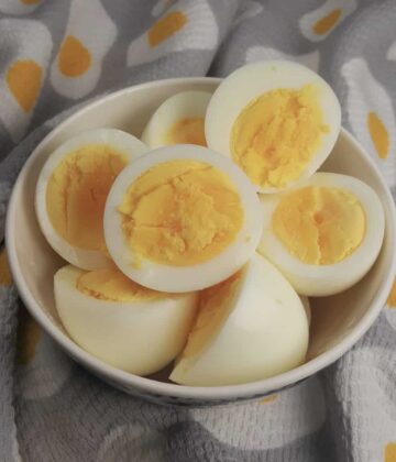 Air Fryer Hard "Boiled" Cooked Eggs