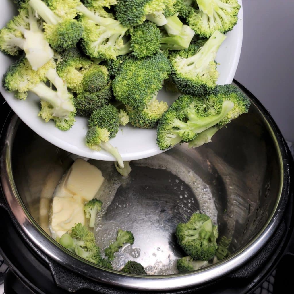 Roasting Broccoli in Pressure Cooker